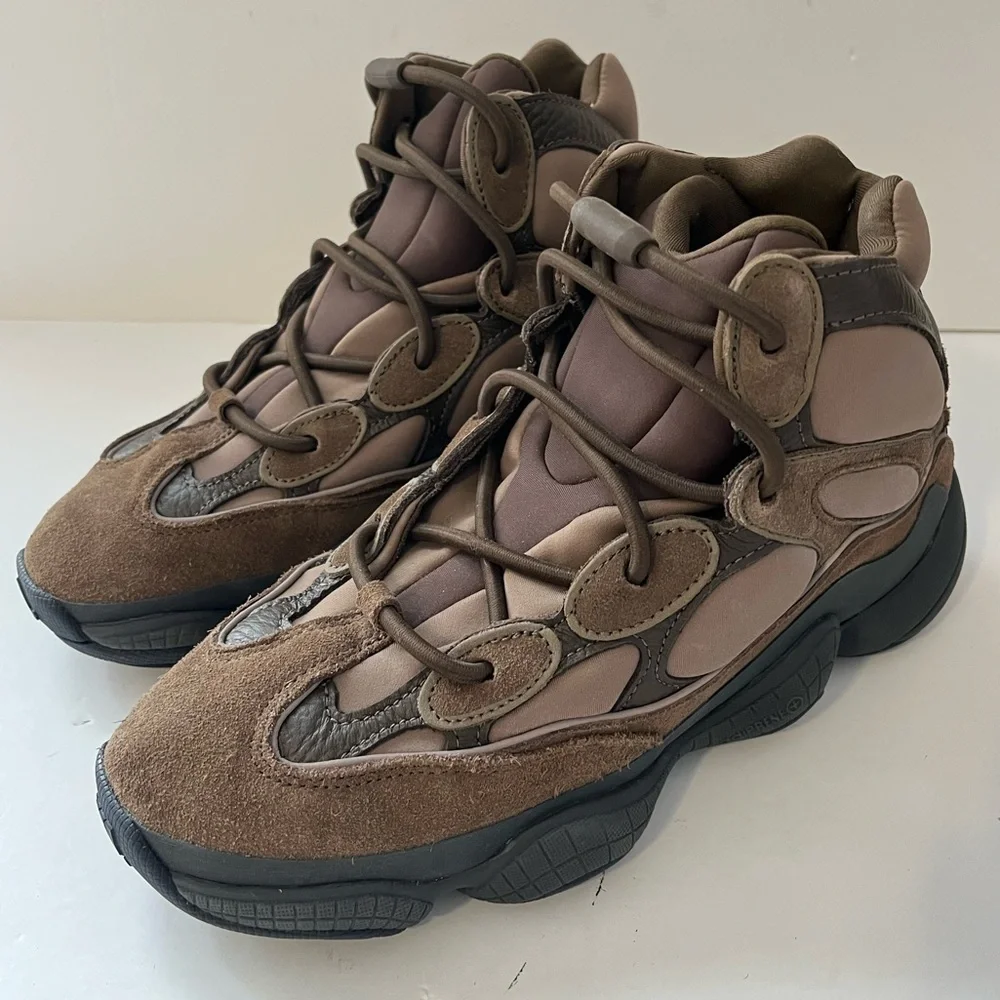 Yeezy 500 High Taupe Black Men's Size 7